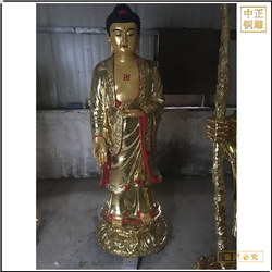 廠家批發(fā)1米6站西方三圣銅像