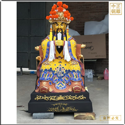 彩繪銅佛像鑄造 