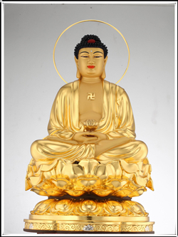 釋迦摩尼銅坐像