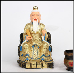 太白金星神像|鑄銅太白金星