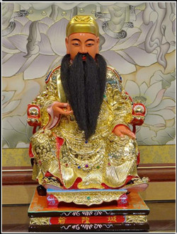 灶王爺銅像