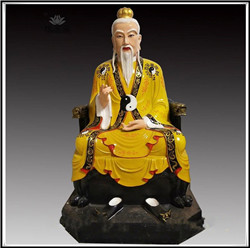 鑄銅太上老君雕塑